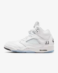 Air Jordan 5 Retro OG White Metallic