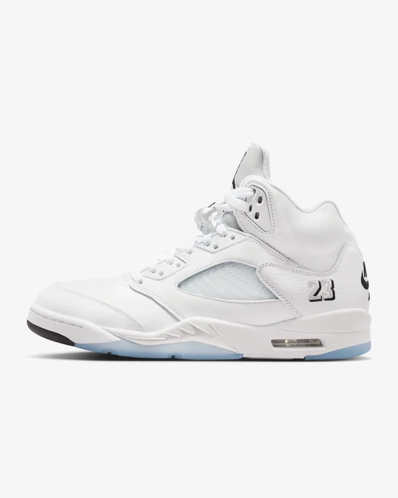 Air Jordan 5 Retro OG White Metallic